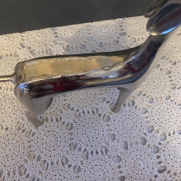 Studio Handcrafted/welded Metal Whippet/Greyhound - Picture 6 of 6